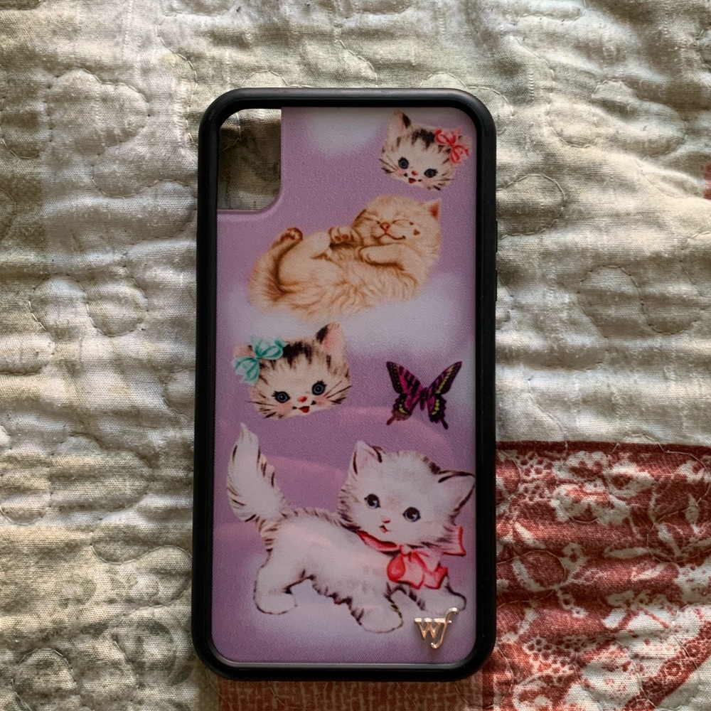 Wildflower Kittens iPhone Xr case